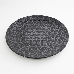 画像3: 【市蔵】黒丸9寸皿 【市蔵】Black Round 28cm Plate