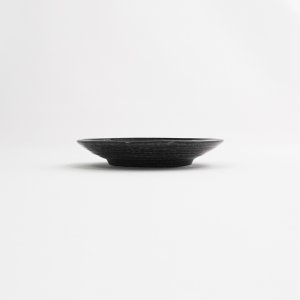 画像2: 【市蔵】黒丸3寸皿 【市蔵】Black Round 10cm Plate