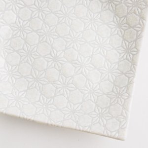 画像4: 【市蔵】白手引き4.5寸正角皿 【市蔵】White Hand-drawn 13cm Square Plate