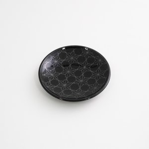 画像3: 【市蔵】黒丸3寸皿 【市蔵】Black Round 10cm Plate