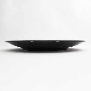 画像2: 【市蔵】黒丸9寸皿 【市蔵】Black Round 28cm Plate