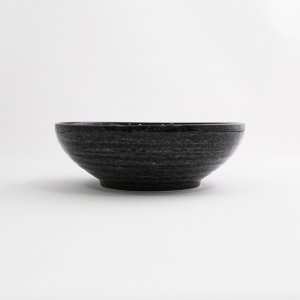 画像2: 【市蔵】黒メタ4.8寸ボウル 【市蔵】Black Meta 15cm Bowl