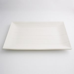 画像3: 【こよみ】白長角皿（大） 【こよみ】White Long Rectangle Large