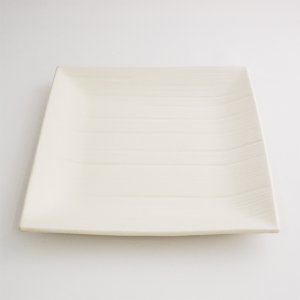 画像3: 【こよみ】白正角皿（大） 【こよみ】White Square Plate Large