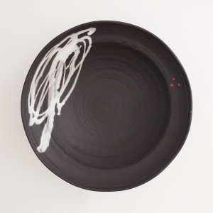 画像3: 【TENGU】8寸盛鉢　黒 【TENGU】25cm Bowl Black