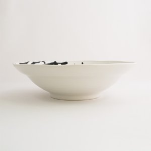 画像2: 【TENGU】8寸盛鉢　白 【TENGU】25cm Bowl White