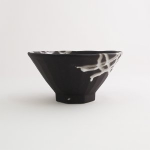 画像2: 【TENGU】4.8寸飯碗　黒 【TENGU】15cm Rice Bowl Black