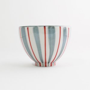 画像2: 【円】のっぽ丼（小）　赤 【円】Tall Bowl Small Red