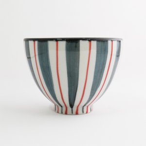 画像2: 【円】のっぽ丼（中）　赤 【円】Tall Bowl Medium Red