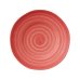 画像1: 【FUDE-MAKI】22.5cmプレート　赤</br>【FUDE-MAKI】22.5cm Plate Red (1)