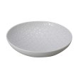 画像1: 【市蔵】白メタ9.5寸鉢 【市蔵】White Meta 28cm Bowl (1)