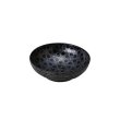 画像1: 【市蔵】黒メタ4.8寸ボウル 【市蔵】Black Meta 15cm Bowl (1)