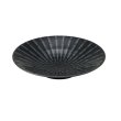 画像1: 【GEKKO -月光-】8寸浅鉢　黒 【GEKKO -月光-】25cm Shallow Bowl Black (1)