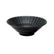 画像1: 【GEKKO -月光-】8寸深鉢　黒 【GEKKO -月光-】24cm Deep Bowl Black (1)