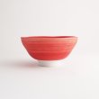 画像2: 【FUDE-MAKI】飯碗　赤 【FUDE-MAKI】Rice Bowl Red (2)