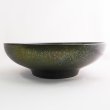 画像2: 【HAGANE -鋼-】33cmボウル　ブルー結晶 【HAGANE -鋼-】33cm Bowl Blue Crystal (2)