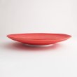 画像2: 【FUDE-MAKI】22.5cmプレート　赤 【FUDE-MAKI】22.5cm Plate Red (2)