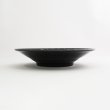 画像2: 【GEKKO -月光-】6.5寸浅鉢　黒 【GEKKO -月光-】20cm Shallow Bowl Black (2)