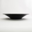 画像2: 【GEKKO -月光-】8寸浅鉢　黒 【GEKKO -月光-】25cm Shallow Bowl Black (2)