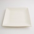 画像3: 【こよみ】白正角皿（大） 【こよみ】White Square Plate Large (3)