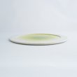 画像2: 【メインプレートコレクション】フラットリムプレート（小）　緑 【Main Plate Collection】Flat Rim Plate Small Green (2)