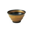 画像1: 【SAI -彩-】14cm深丼　金 【SAI -彩-】14cm Deep Bowl Gold (1)